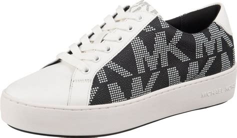 michael michael kors poppy lace up sneakers|poppy leather lace up sneaker.